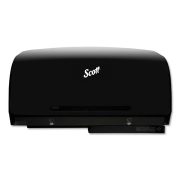 Scott® Pro Coreless Twin Jumbo Roll Tissue Dispenser, 23 1-2 X 6 3-4 X 11 7-8, Black freeshipping - TVN Wholesale